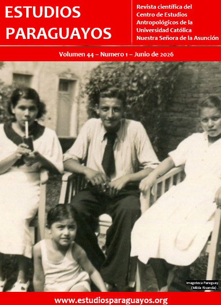 					Ver Vol. 44 Núm. 1 (2026): Estudios paraguayos
				