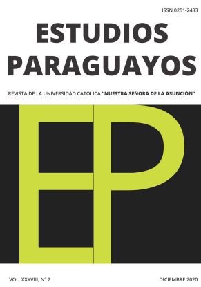 					Ver Vol. 38 Núm. 2 (2020): Revista Estudios Paraguayos
				