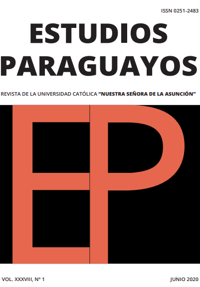 					Ver Vol. 38 Núm. 1 (2020): Revista Estudios Paraguayos
				