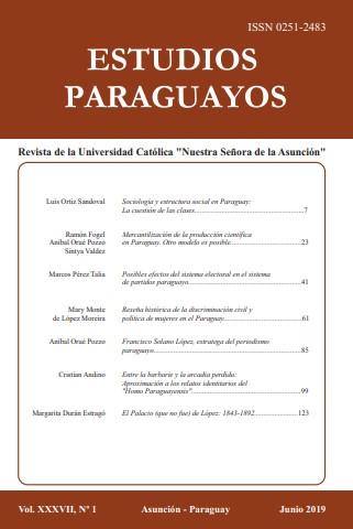 					Ver Vol. 37 Núm. 1 (2019): Revista Estudios Paraguayos
				